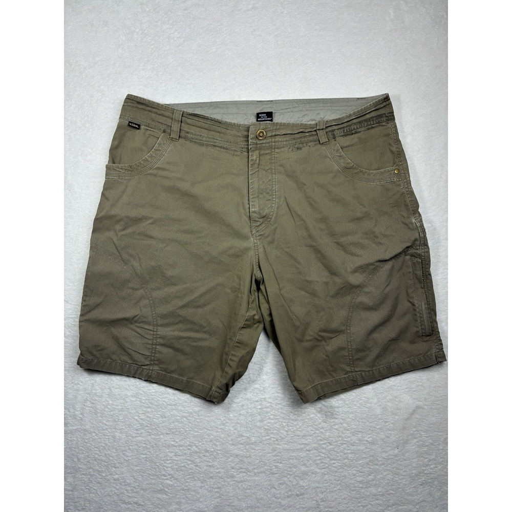 Kuhl Ramblr Mens Shorts 40 Patina Brown Cargo Hiking Camping